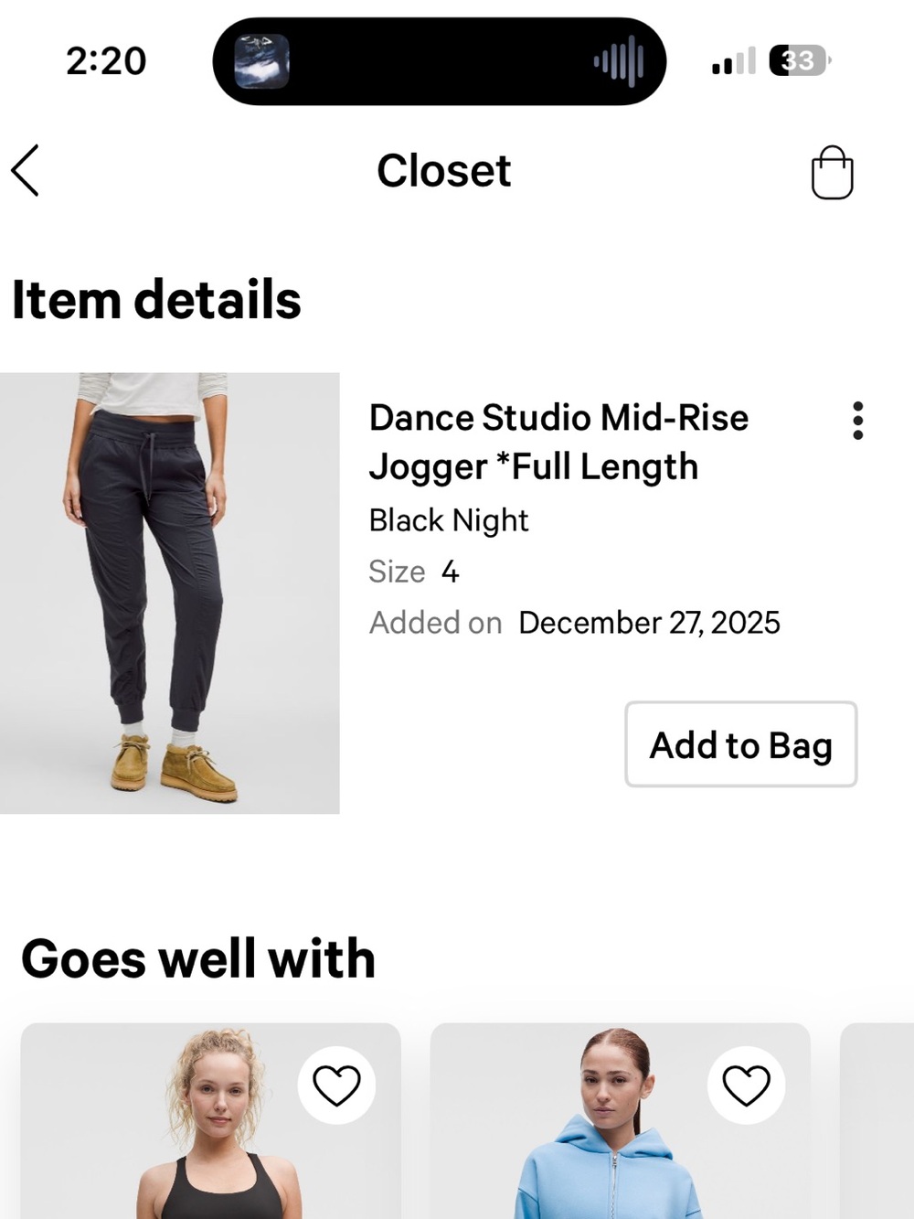Lulu women’s dance studio pant - Picture 3 of 5